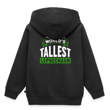 The largest leprechaun in the world Irish Irish Leprechaun - Kids Premium Organic Hoodie - black - Back - AI Model Kid Male (0cm)