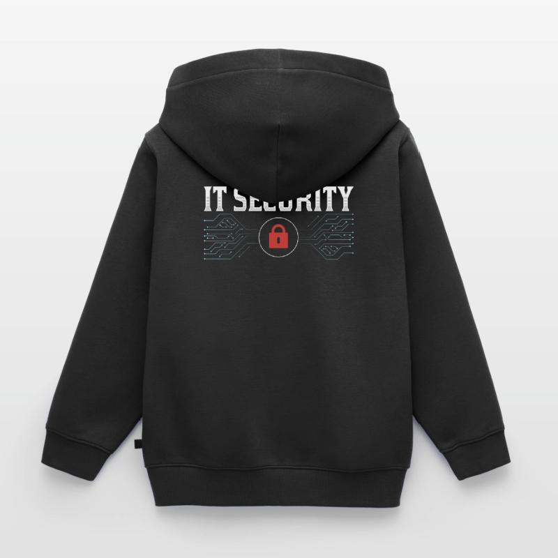 It Security Hack Cybersecurity Hacking Hacker Kids Premium Organic Hoodie