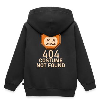 Fehler 404 Kostüm nicht gefunden Halloween Low Bud - Kinder Premium Organic Hoodie - Schwarz - Hinten - AI Model Kid Male (0cm)