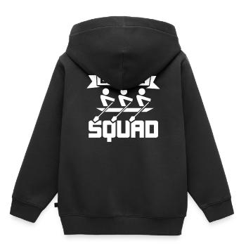 Équipe de navigation Voilier Bateau Bateau Yacht Yacht - Sweat Premium à capuche enfant bio - noir - Dos - AI Model Kid Male (0cm)