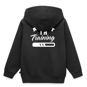 Erwachsener In Ausbildung Erwachsen Geburtstag - Kinder Premium Organic Hoodie - Schwarz - Hinten - AI Model Kid Male (0cm)