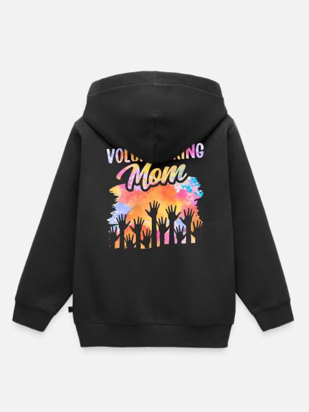 Ehrenamtliche Mutter Freiwillig Freiwilliger Beruf - Kinder Premium Organic Hoodie - Schwarz