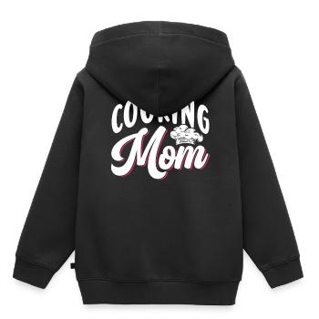 Cooking Mom Mother Cook Cooking Cook - Kids Premium Organic Hoodie - black - Back - AI Model Kid Male (0cm)
