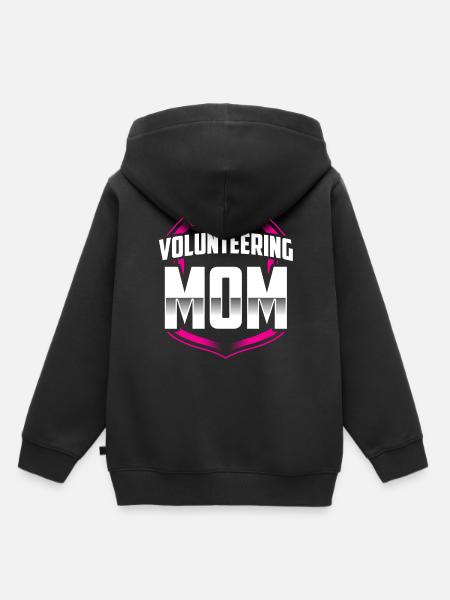 Ehrenamtliche Mutter Freiwillig Freiwilliger Beruf - Kinder Premium Organic Hoodie - Schwarz