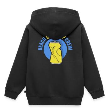 Beach Clean Up Team Beach Beach Cleaning - Kids Premium Organic Hoodie - black - Back - AI Model Kid Male (0cm)
