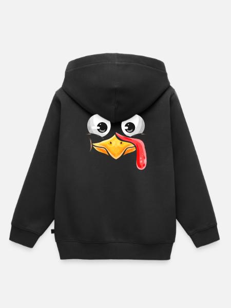 Thanksgiving - Kinder Premium Organic Hoodie - Schwarz