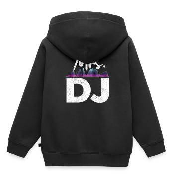 DJ Auftritt Auflegen - Kinder Premium Organic Hoodie - Schwarz - Hinten - AI Model Kid Male (0cm)