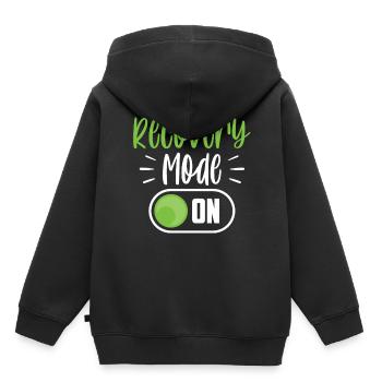 Erholung Modus Ein Erholen Überlebender Patient - Kinder Premium Organic Hoodie - Schwarz - Hinten - AI Model Kid Male (0cm)