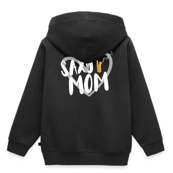 Saxophone musicians Brass music - Kids Premium Organic Hoodie - black - Back - AI Model Kid Male (0cm)
