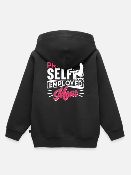 Stolze Selbständige Mutter Selbstständig - Kinder Premium Organic Hoodie - Schwarz