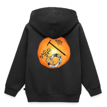 Sunshine Mountain Sports Escalade Carabiners Descente en rappel - Sweat Premium à capuche enfant bio - noir - Dos - AI Model Kid Male (0cm)