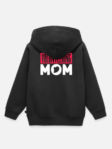 Ehrenamtliche Mutter Beruf Freiwillig Freiwilliger - Kinder Premium Organic Hoodie - Schwarz