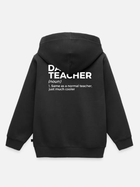 Danse pour les professeurs de danse - Sweat Premium à capuche enfant bio - noir