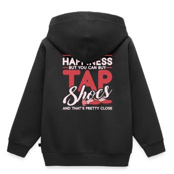 Stepptanz Stepptänzer Stepptänzerin Stepper - Kinder Premium Organic Hoodie - Schwarz - Hinten - AI Model Kid Male (0cm)