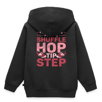 Stepptanz Stepptänzer Stepptänzerin Stepper - Kinder Premium Organic Hoodie - Schwarz - Hinten - AI Model Kid Male (0cm)
