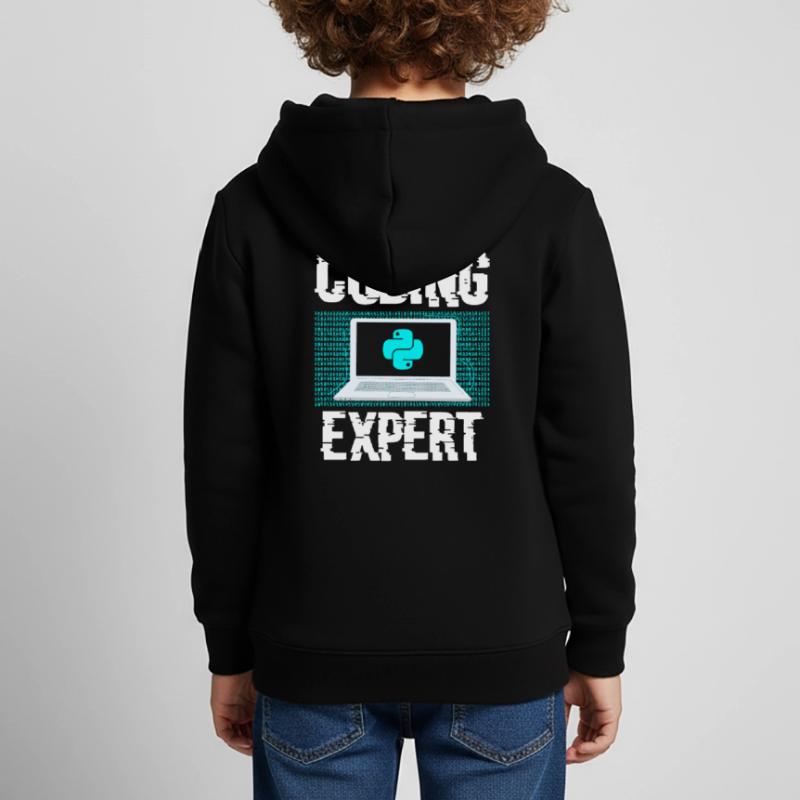 Coding Expert Coder Programming Programmer Kids Premium Organic Hoodie