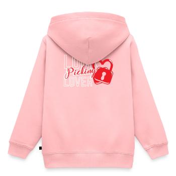 Lock Picking Liebhaber Knacken Knacker Schloss - Kinder Premium Organic Hoodie - Rosa - Hinten - AI Model Kid Female (0cm)