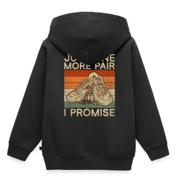 Sneaker Collector Shoe Collector - Kids Premium Organic Hoodie - black - Back - AI Model Kid Male (0cm)