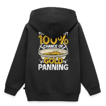 Chercheurs d’or Chercheurs d’or Chercheurs d’or - Sweat Premium à capuche enfant bio - noir - Dos - AI Model Kid Male (0cm)