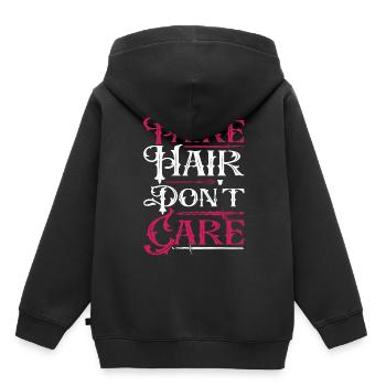 Festival médiéval Marché médiéval - Sweat Premium à capuche enfant bio - noir - Dos - AI Model Kid Male (0cm)