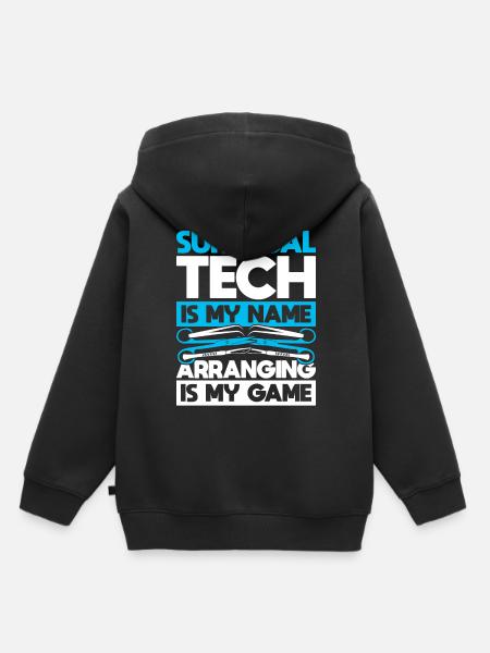 Chirurgisch Technischer Assistent - Kinder Premium Organic Hoodie - Schwarz
