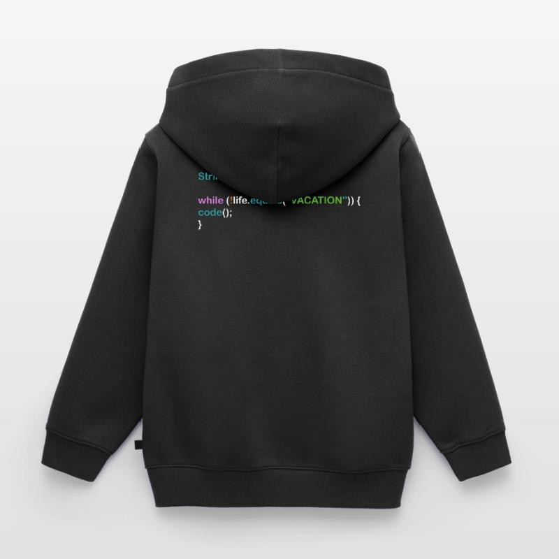 Funny Programmer Nerd Computer Science Programming Kinder Premium Organic Hoodie