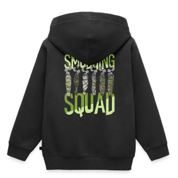 Smudging Wohnung Ausräuchern Smudging Squad - Kinder Premium Organic Hoodie - Schwarz - Hinten - AI Model Kid Male (0cm)