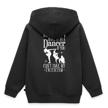 Funny Dancing Coach Saying Street Dance Instructor - Kinder Premium Organic Hoodie - Schwarz - Hinten - AI Model Kid Male (0cm)