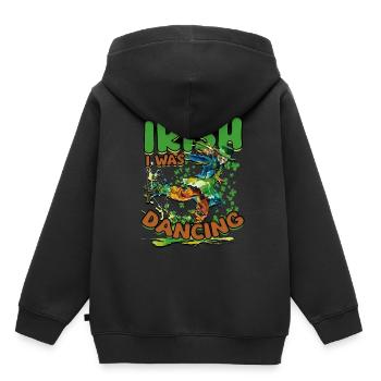 Irish Dance Irischer Tanz Irish I Was Dancing - Kinder Premium Organic Hoodie - Schwarz - Hinten - AI Model Kid Male (0cm)