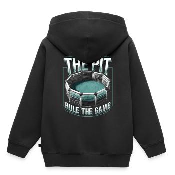 Gagaball Gaga Ball Dodgeball - Kids Premium Organic Hoodie - black - Back - AI Model Kid Male (0cm)