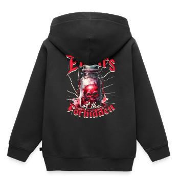 Apothecary Herb Collector Elixirs Of The Forbidden - Kids Premium Organic Hoodie - black - Back - AI Model Kid Male (0cm)