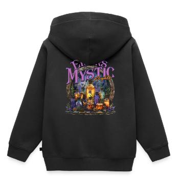 Apothecary Dark Elixirs Mystic Nights - Kids Premium Organic Hoodie - black - Back - AI Model Kid Male (0cm)