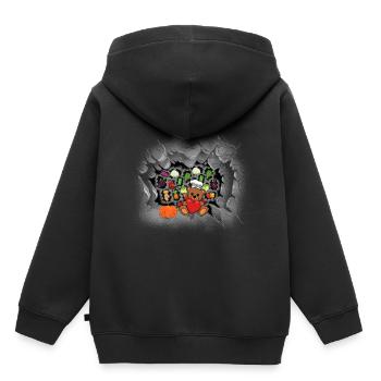 Teddybär Kochkunst Gastgeber Hobbykoch Köche - Kinder Premium Organic Hoodie - Schwarz - Hinten - AI Model Kid Male (0cm)