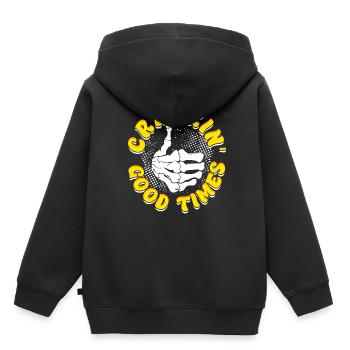 Chiropractor Physiotherapist - Kids Premium Organic Hoodie - black - Back - AI Model Kid Male (0cm)