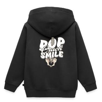 Chiropractor Physiotherapist - Kids Premium Organic Hoodie - black - Back - AI Model Kid Male (0cm)