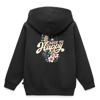 Chiropractor Physical Therapist Back To Happy - Kids Premium Organic Hoodie - black - Back - AI Model Kid Male (0cm)