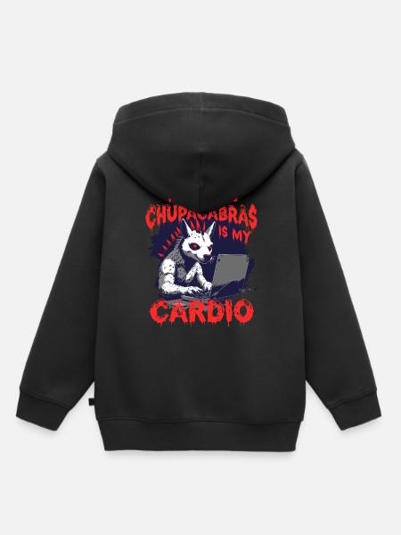 Chupacabra Kryptid Kryptozoologie - Kinder Premium Organic Hoodie - Schwarz