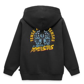 Linguiste informaticien - Sweat Premium à capuche enfant bio - noir - Dos - AI Model Kid Male (0cm)