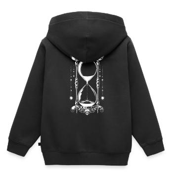 Celestial Hourglass Witchy Mystical Boho Pagan Wic - Kids Premium Organic Hoodie - black - Back - AI Model Kid Male (0cm)
