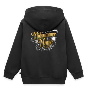 Mystical Midsummer Magic Celestials Witchy Boho Su - Kids Premium Organic Hoodie - black - Back - AI Model Kid Male (0cm)