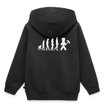 Craft Evolution Gamer Gaming - Sweat Premium à capuche enfant bio - noir - Dos - AI Model Kid Male (0cm)
