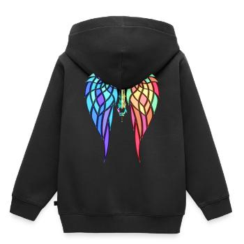 Kingdom Hearts - Nightmare's End / Mirage Split - Kinder Premium Organic Hoodie - Schwarz - Hinten - AI Model Kid Male (0cm)