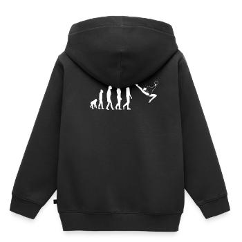 Gymnastique rythmique - Sweat Premium à capuche enfant bio - noir - Dos - AI Model Kid Male (0cm)