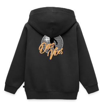 Disco Vibes Male Dancing disco ball 70s - Kids Premium Organic Hoodie - black - Back - AI Model Kid Male (0cm)