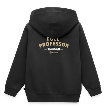 Professeur titulaire Drôle Titre d’emploi Profession - Sweat Premium à capuche enfant bio - noir - Dos - AI Model Kid Male (0cm)