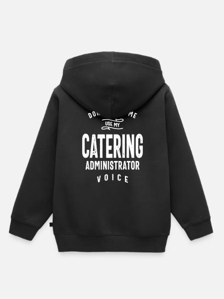 Catering-Administrator Beruf - Kinder Premium Organic Hoodie - Schwarz