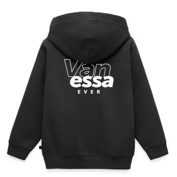 Die beste Vanessa aller Zeiten - Name Vanessa - Kinder Premium Organic Hoodie - Schwarz - Hinten - AI Model Kid Male (0cm)