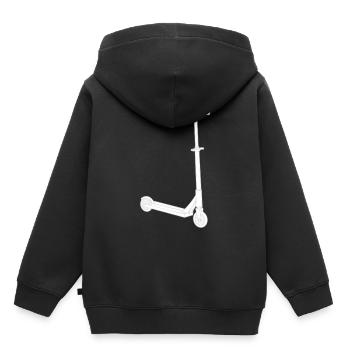 Scooter - Kids Premium Organic Hoodie - black - Back - AI Model Kid Male (0cm)