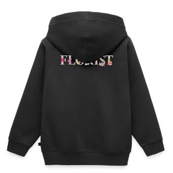 Florist Floristin Florist Ausbildung - Kinder Premium Organic Hoodie - Schwarz - Hinten - AI Model Kid Male (0cm)