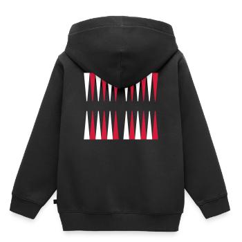 jacquet - Sweat Premium à capuche enfant bio - noir - Dos - AI Model Kid Male (0cm)